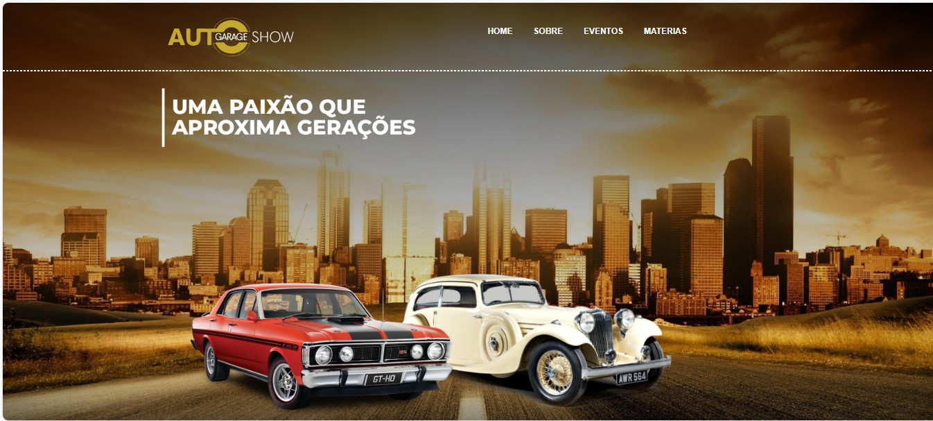 AutoGarageShow - Site de encontro automotivo