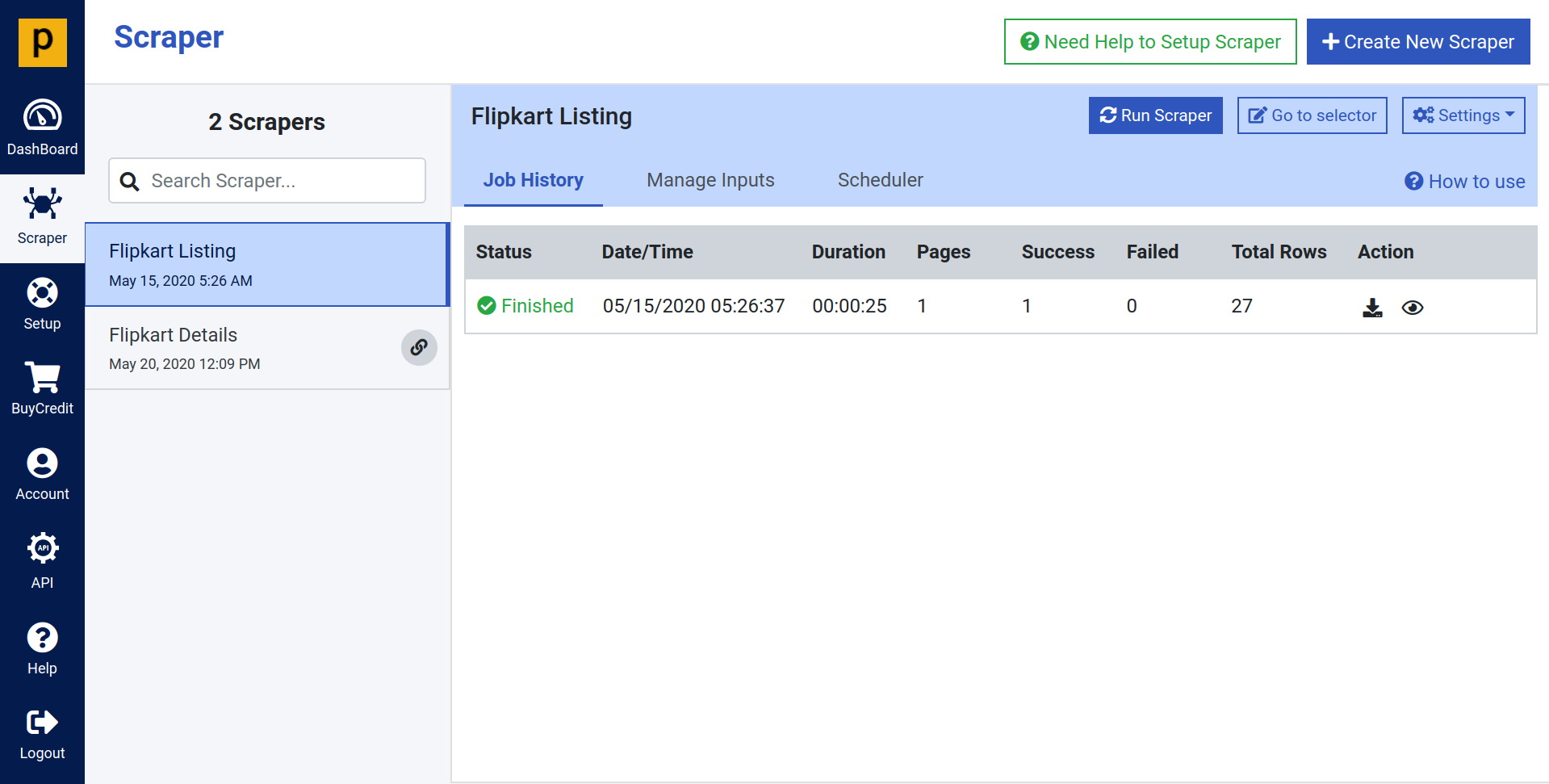 Webscrap - Extrator de conteúdo