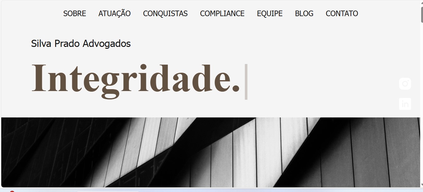 Site para escritório de advocacia