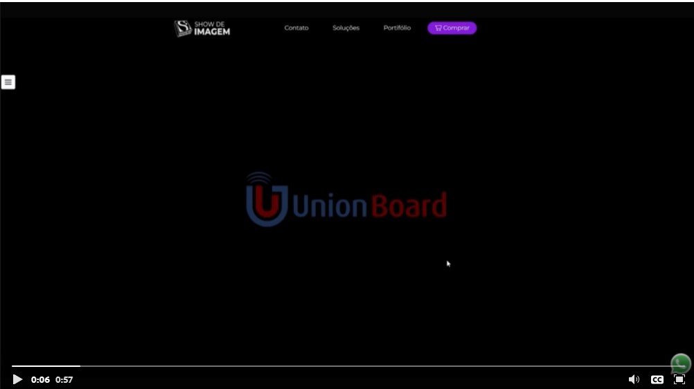 UnionBoard Site - Site feito em Webflow
